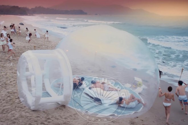 蛟河充气球形帐篷